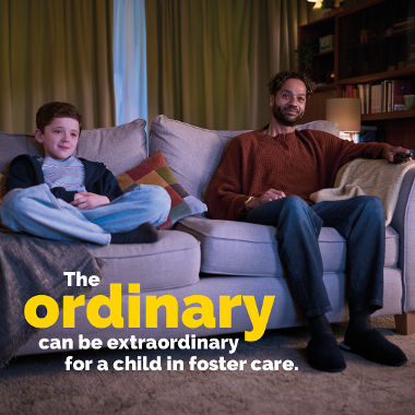 Sofa Foster Care Campaign Image 